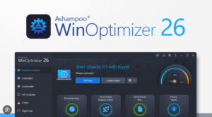 Ashampoo WinOptimizer 26.00.24 Crack + Serial Key [2024]